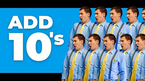 Adding Ten, Twenty, Thirty and so on | Adding Multiples of 10 | Super Epic 1st & 2nd Grade Math