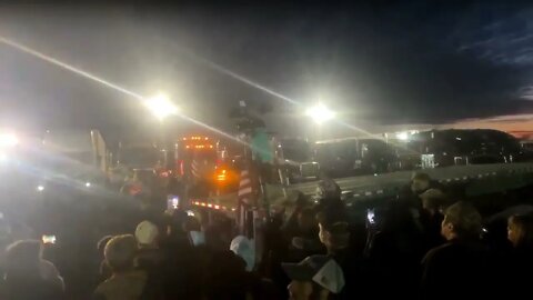 Rollin4Freedom (On Telegram) The People's Convoy - Night 3/1 - 9th Speech