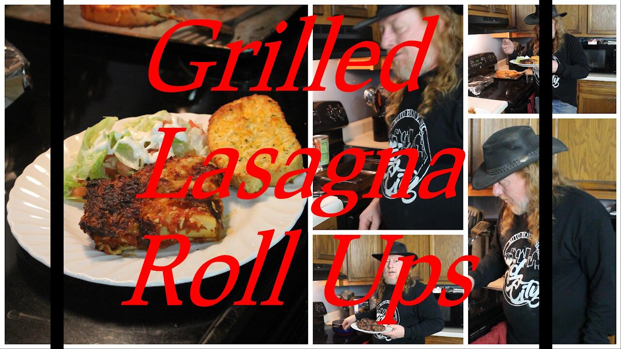 Grilled Lasagna Roll-Ups