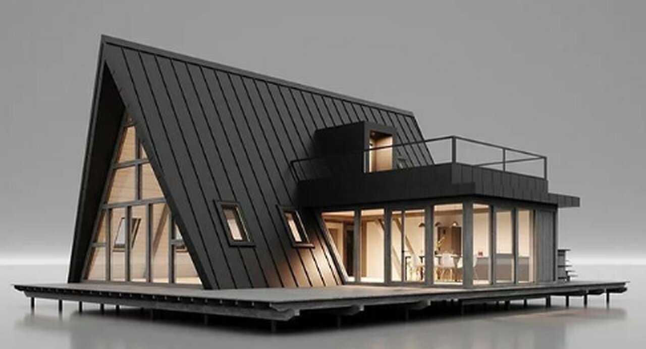 A-Frame Cabin House - Minh Tai Design MTD18