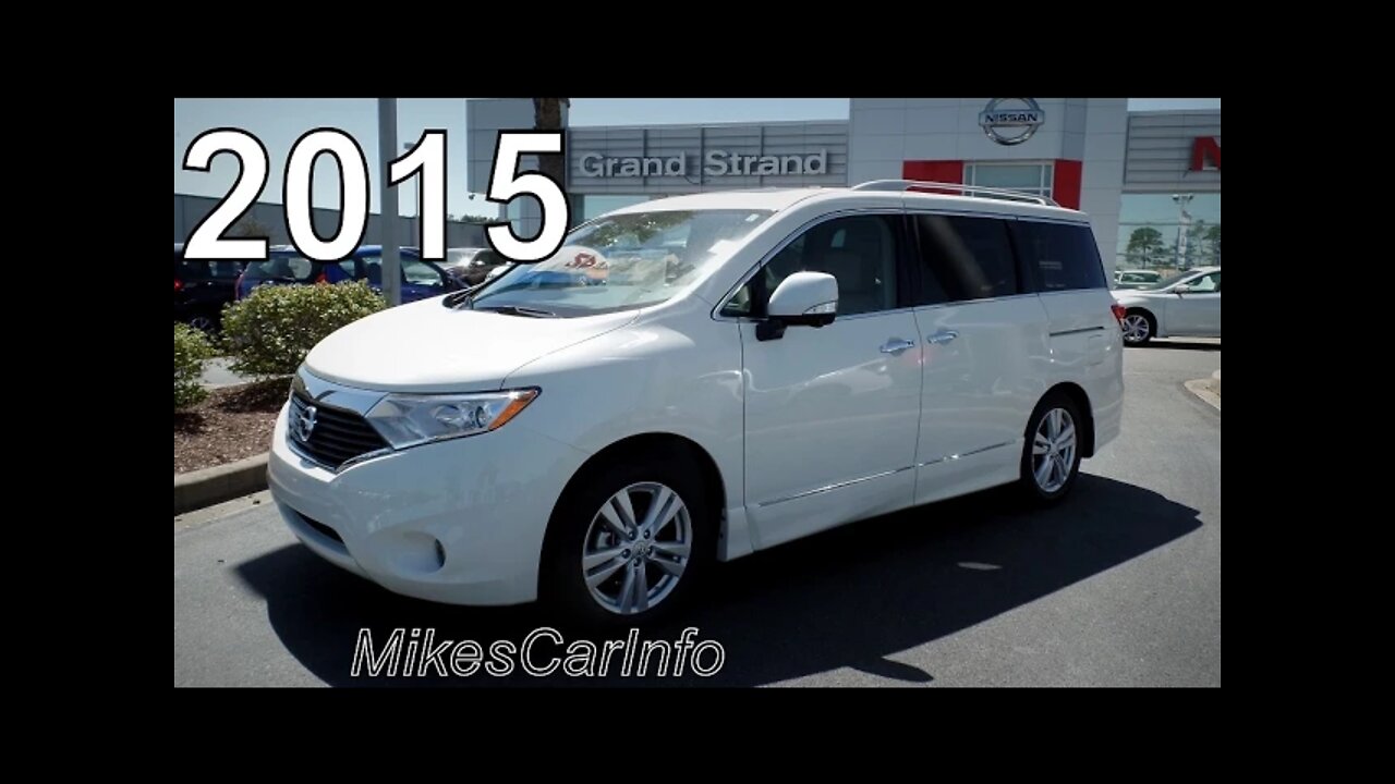 2015 Nissan Quest 3.5 Platinum