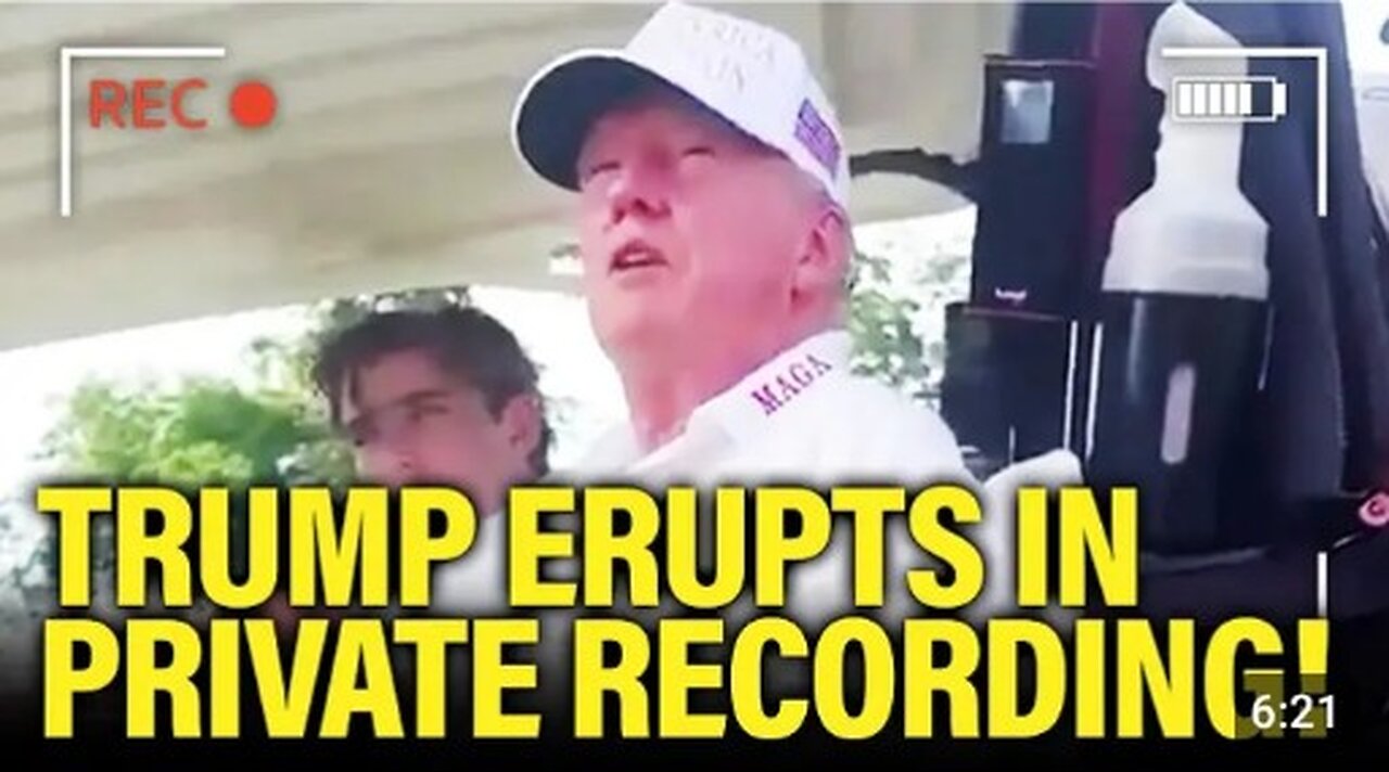 Wow! Secret Trump Tantrum LEAKED in NEW Audio