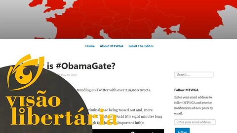 O que é o Obamagate? - HD | Visão Libertária - 10/05/20 | ANCAPSU