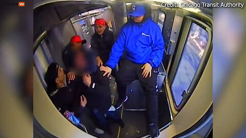 Four Illegals From Venezuela Choke And Rob A Man On A Train In Chicago