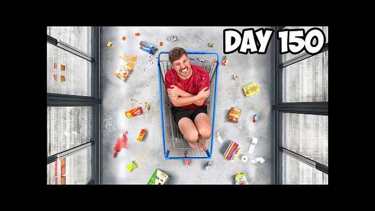 $10,000 Every Day You Survive in a Grocery Store - Challenge Accepted!