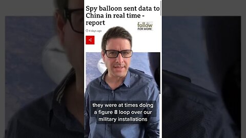 Chinese Spy Balloon Transmitted Data In Real Time!