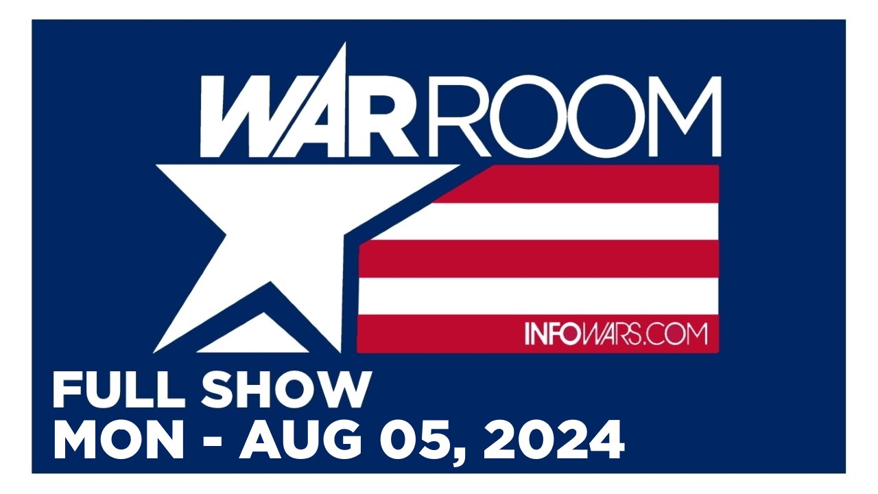 WAR ROOM [FULL] Monday 8/5/24 • Joe Biden Claims He Just Started World War 3 in Ukraine