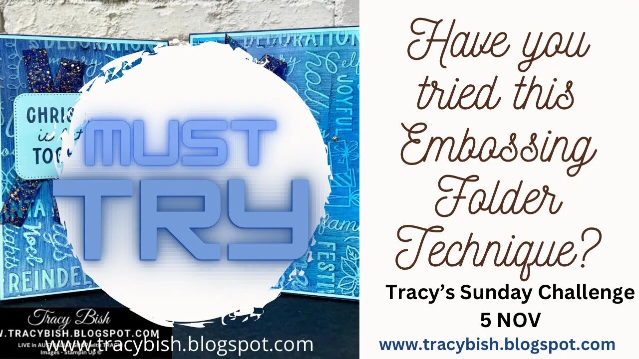 Must Try Technique! How to use your Embossing Folder Multiple Ways!