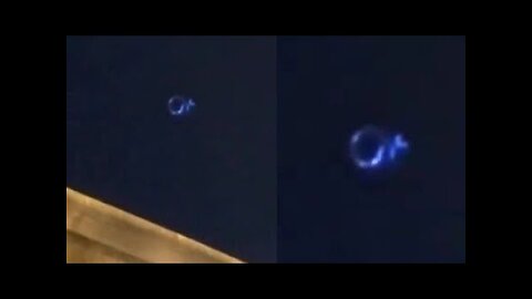 Here's a clip of a UFO sighting in Italy from October 15th, 2024