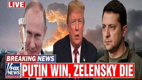 TRUMP agrees to peace Ukraine vs Russia, PUTIN wins, Zelensky is arrested and resigned