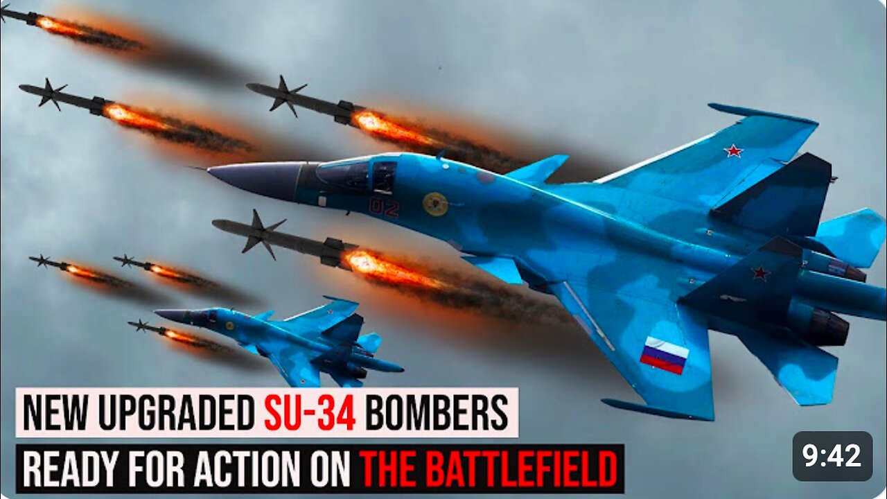 Amid Tensions With the West, New Upgraded Su-34 Bombers Ready For Action in Russian Air Force