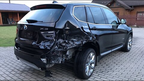 BMW X3 body repair