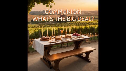 Communion, What's the Big Deal?