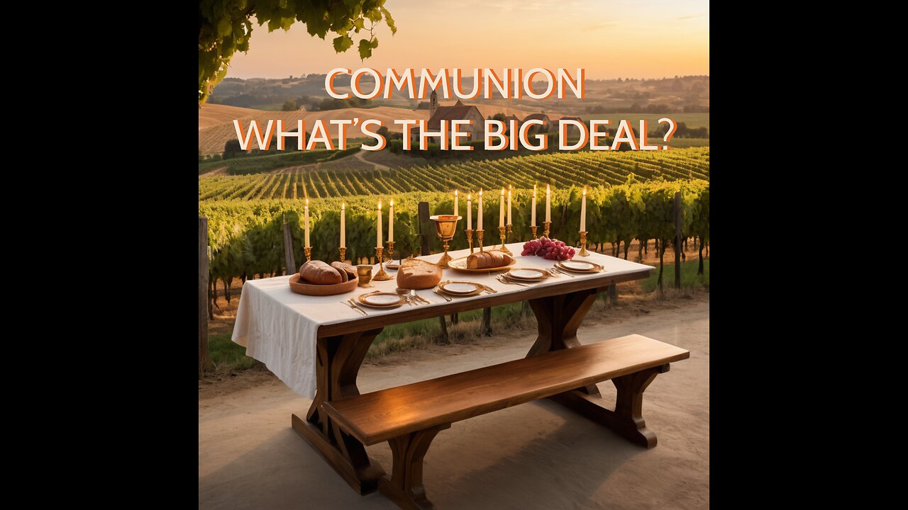 Communion, What's the Big Deal?