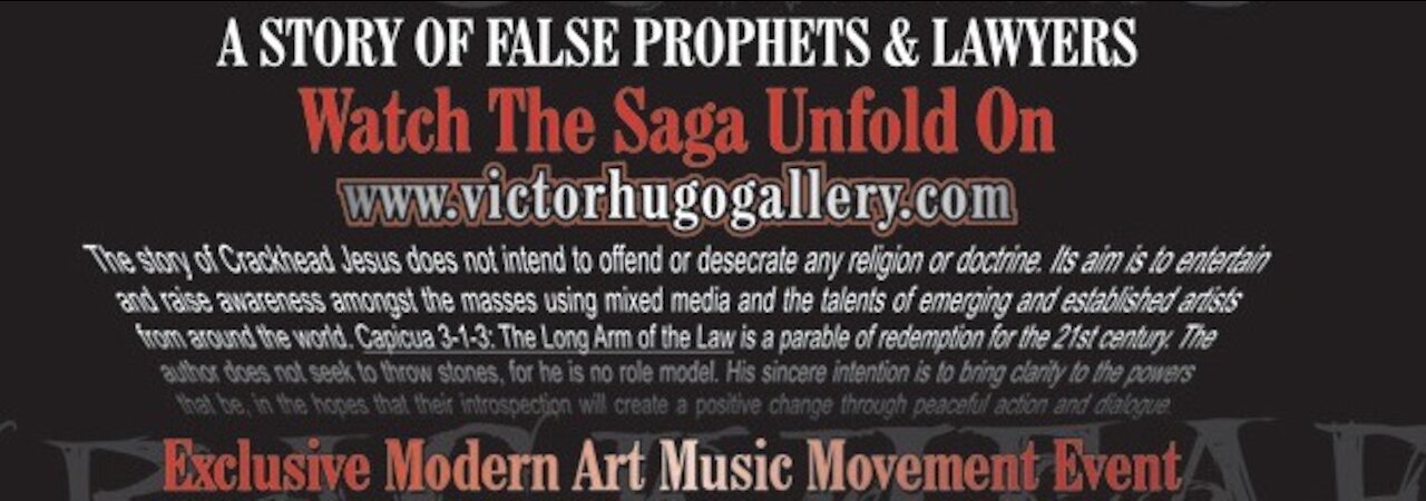 Crackhead Jesus Challenges Worldview Perspective as The Modern Art Music Movement Grows Organically