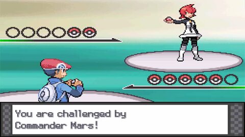 Pokemon Platinum - Team Galactic Commander 1st Battle: Mars