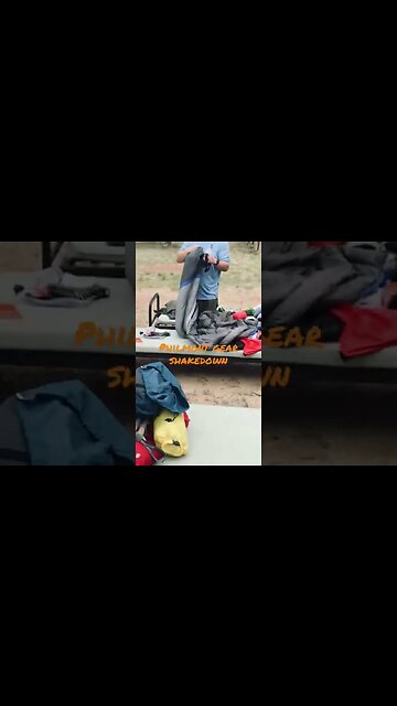 Philmont trek gear shakedown