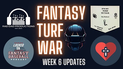 Fantasy Football Week 5 Recap, Week 6 Previews | Fantasy Turf War | S1E53
