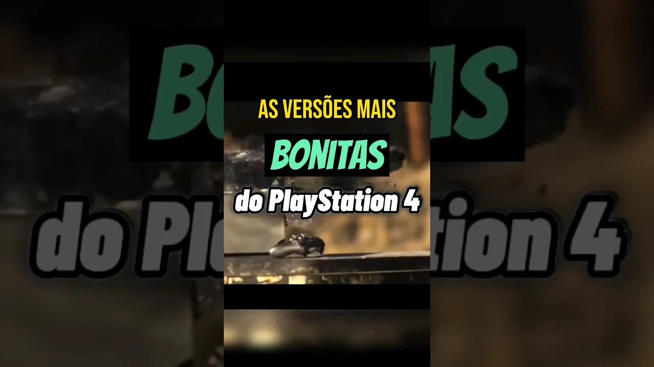 Essas são algumas das versões mais bonitas do PlayStation 4 #shorts