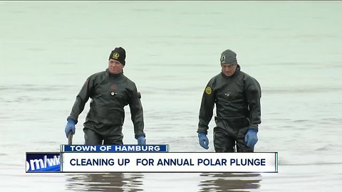 Cleaning up Lake Erie for annual Polar Plunge