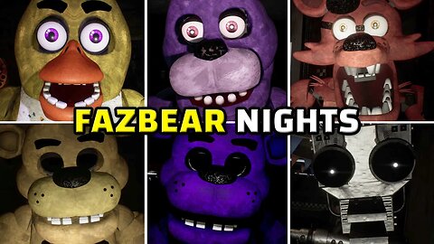 FNAF Fazbear Nights V2 - All Jumpscares