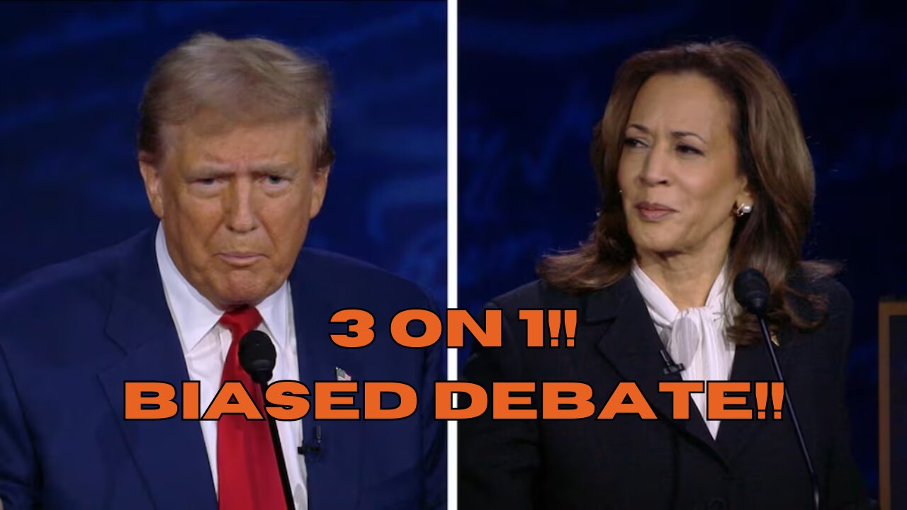 Trump battles Kamala and moderators in BIASED ABC debate!! | Kamala spreads blatant lies!