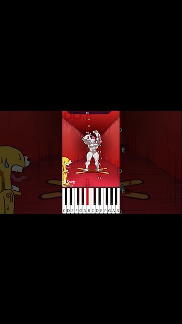 GARTEN OF BANBAN PHONK WALKING MEME 2 (@dimensiondirector4562) - Octave Piano Tutorial