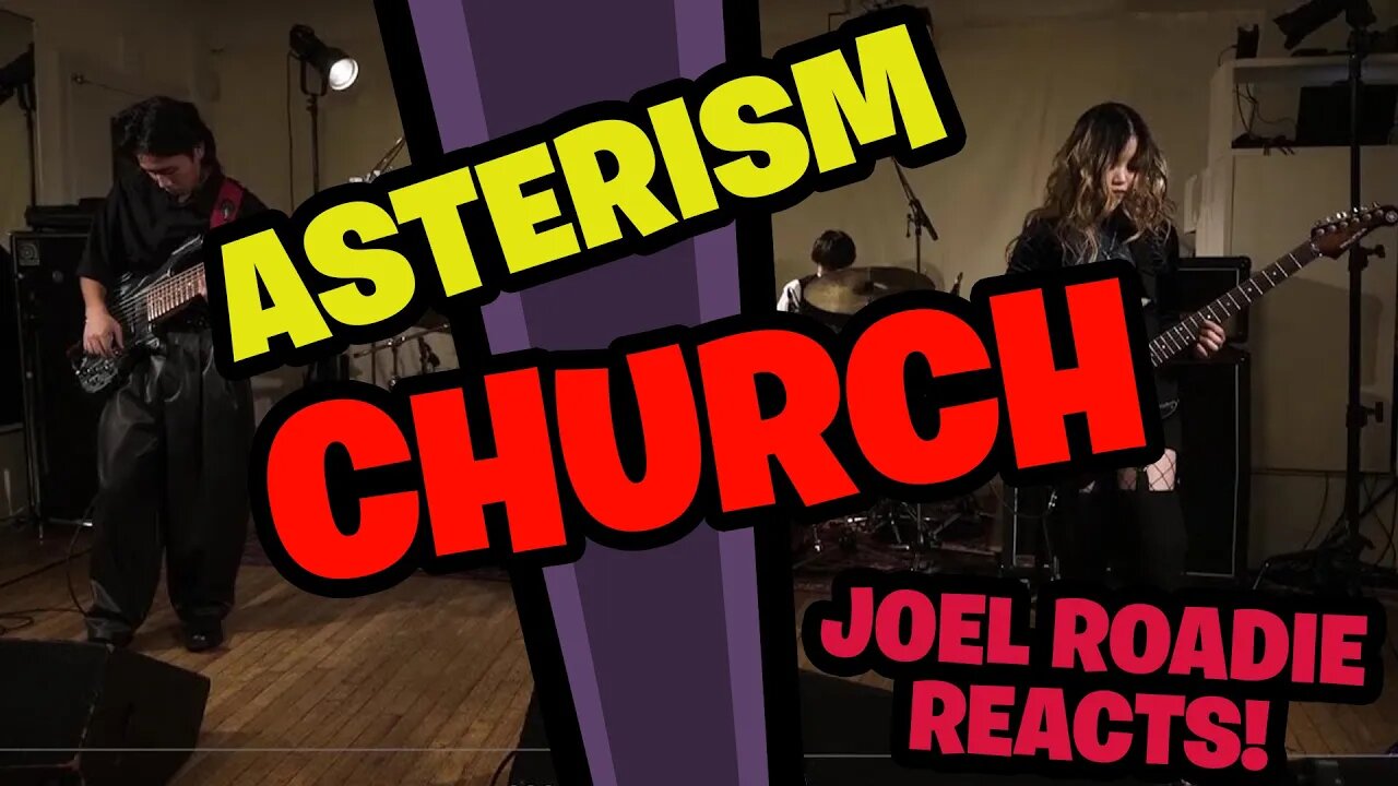 ASTERISM - Church (Live in Studio) - Roadie Reacts