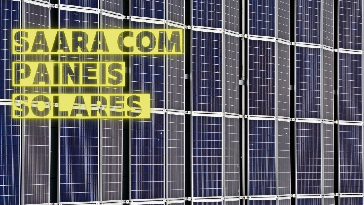 Saara Fonte de energia Solar ? Podemos ?