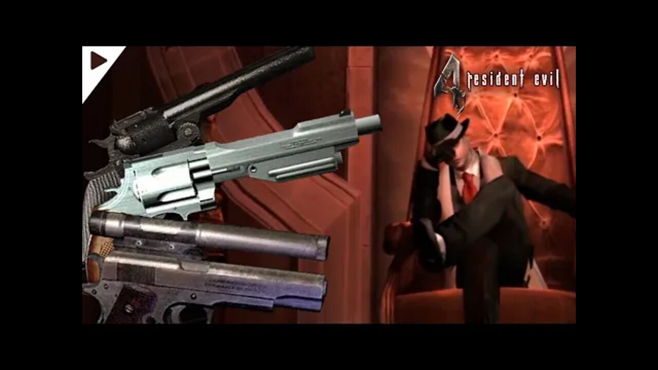 QUAL É A MELHOR ? comparação de Todas as Magnums | Resident Evil 4