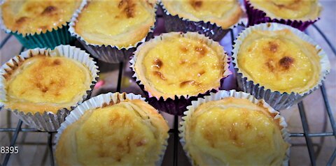 Flaky & Crumbly Egg Tart