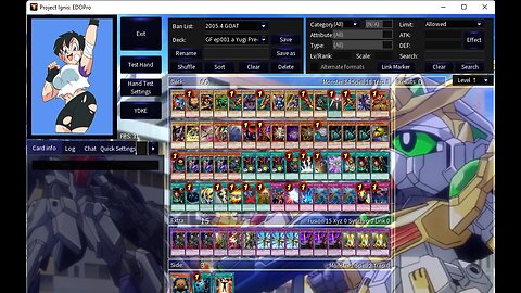 Yu-Gi-Oh Edopro deck testing with AIs