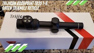 Trijicon AccuPoint 1-6x24mm Triangle Post Review