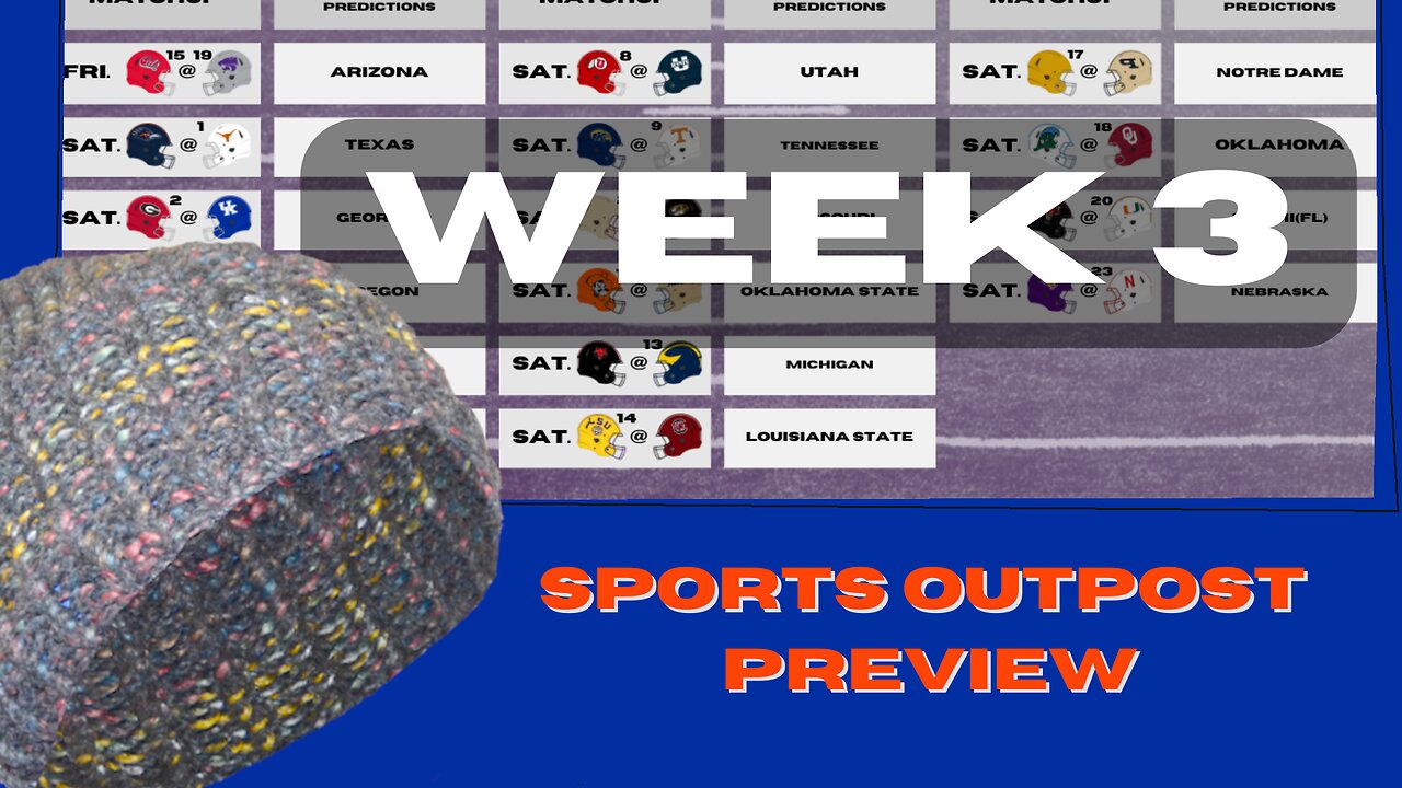 Kitty Battle In Manhattan, Tide Play In B10 Country, & Week 3 Preview-Roady Style