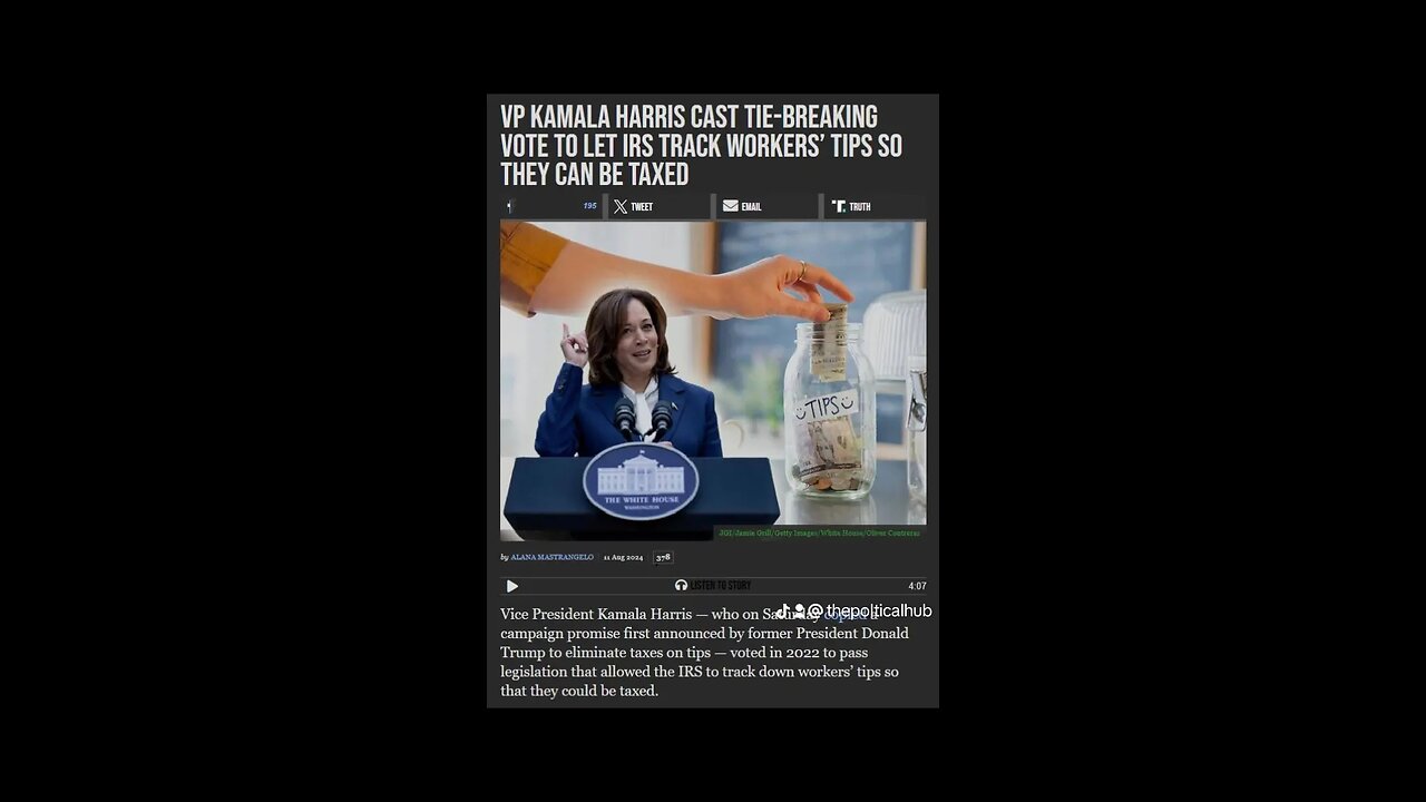 Let's Remember How Kamala Has Voted In The Past