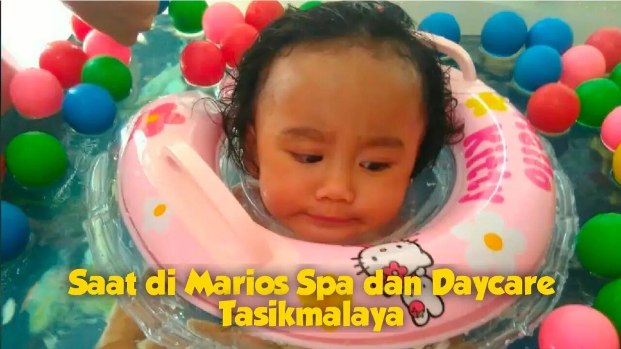 Bebea saat berada di Daycare || Marios Spa and Daycare Tasikmalaya