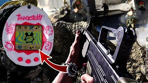 Call of Duty: Modern Warfare has TAMAGUNCHI!