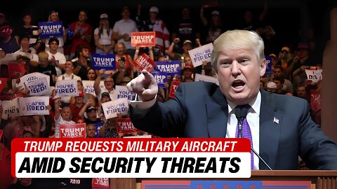 Trump Campaign Requests Military Aircraft for Final Push | US Election 2024