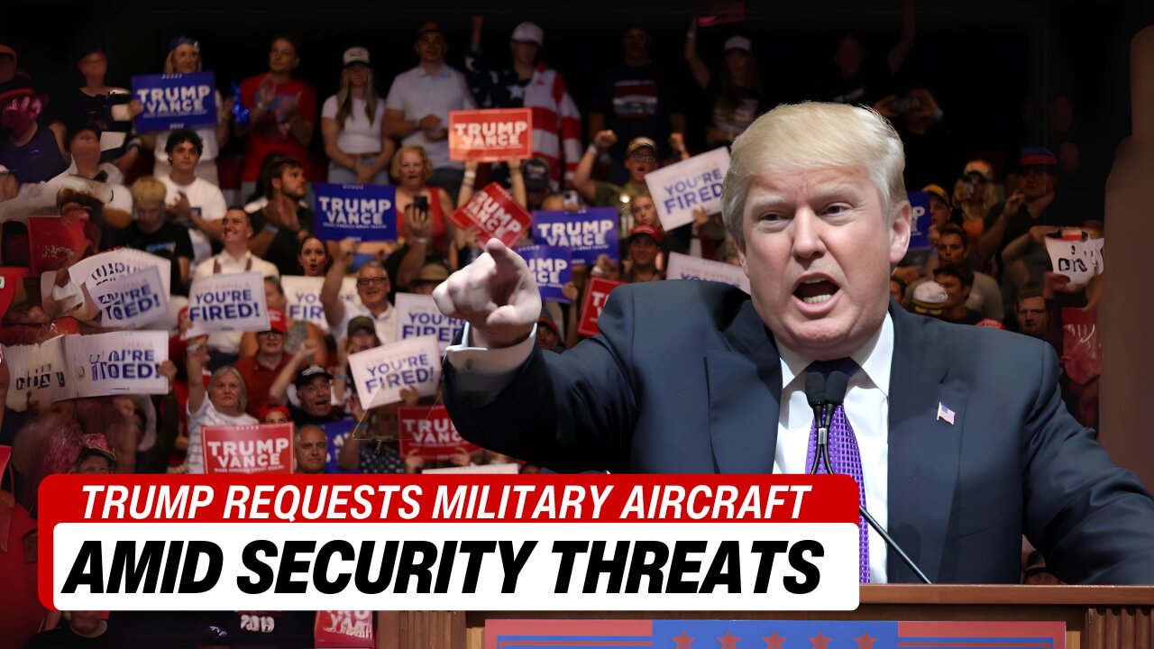 Trump Campaign Requests Military Aircraft for Final Push | US Election 2024