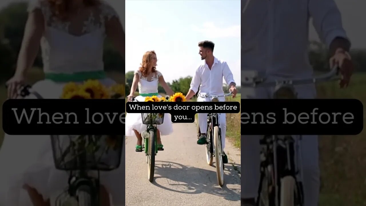 When love's door opens before you #relationships #shorts