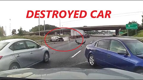 Car crash compilation 0.0001% chance