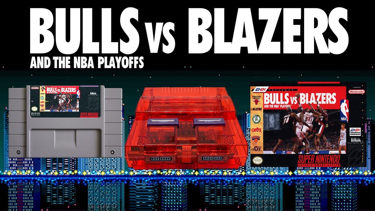 Bulls vs Blazers and the NBA Playoffs: Gameplay Episode 1!