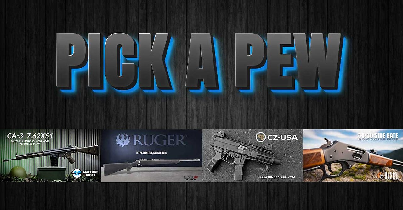 Pick a Pew 8/7/24