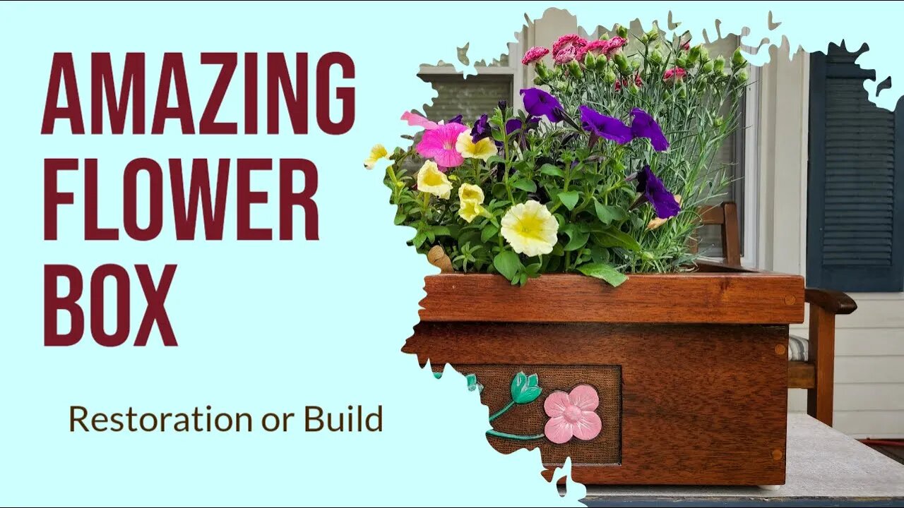 Amazing Flower Box Restoration / Build