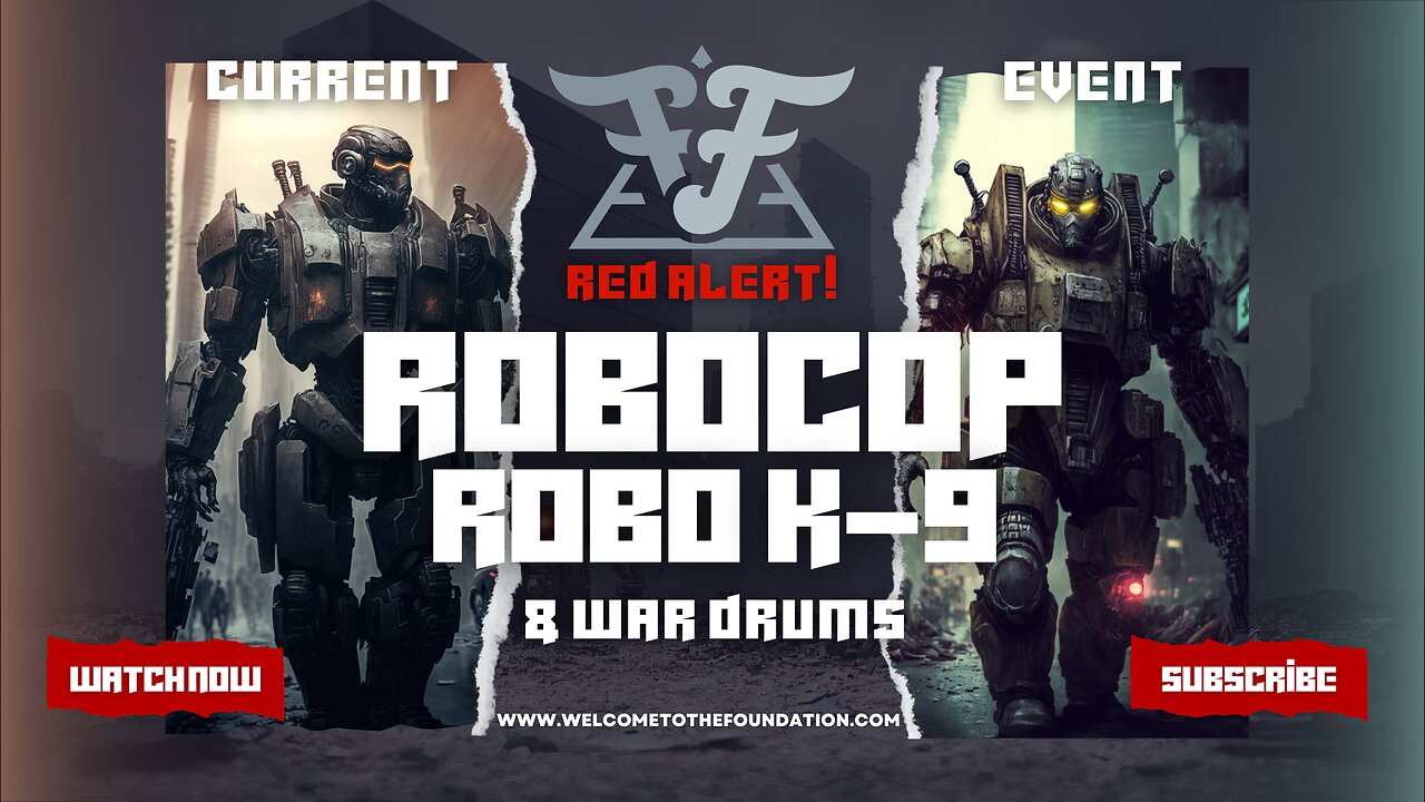 Current Events 1/15/2024 - ROBOCOP ROBOK9 and War Drums