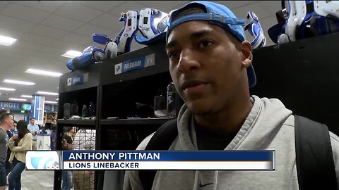 The Lions had a Michigan native on the roster every year since 1934: Anthony Pittman trying to keep it that way