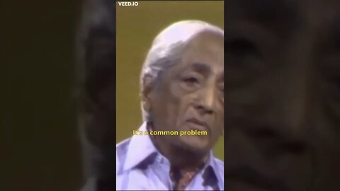 Humans are more or less the same. Suffering is common [Krishnamurti] #Short