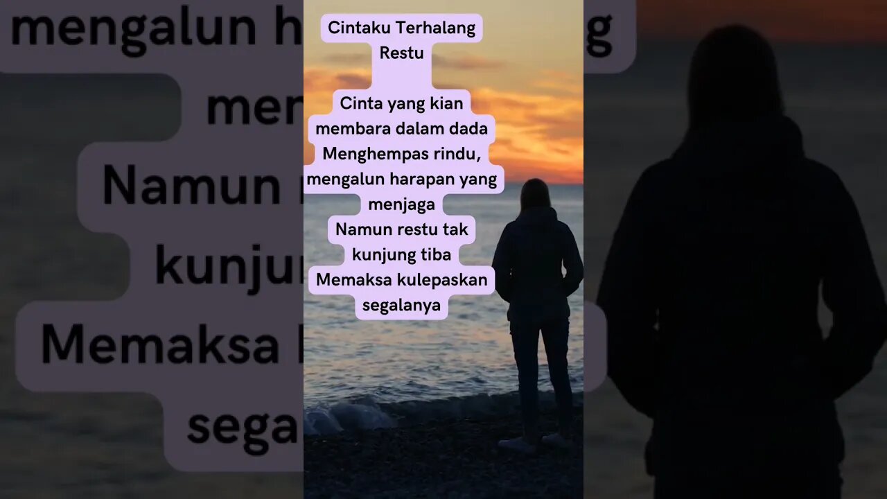 CORETANKU# CINTAKU TERHALANG RESTU