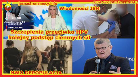 Szczepienia przeciwko HPV kolejny podstęp ciemnych sił NWO DEPOPULACJA