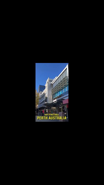 Exploring Perth Australia: Hay Street Mall #shorts